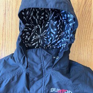 Boys Burton Snowboarding Jacket, Small 7/8, true black